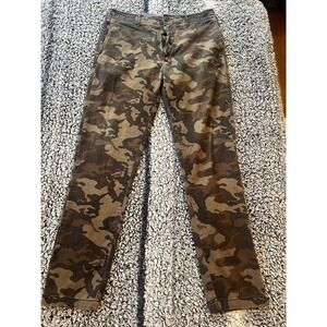 Camo Print Men’s Pants — Brown/Olive